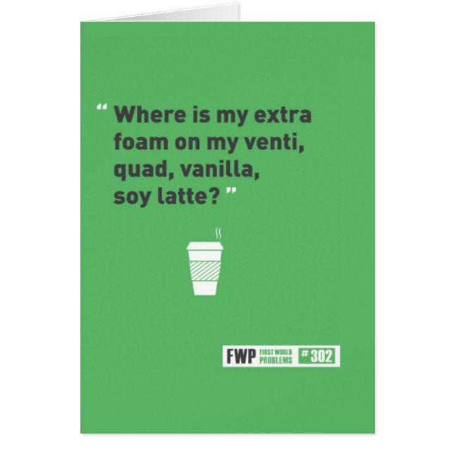 Cartão Soja Latté (Frente)