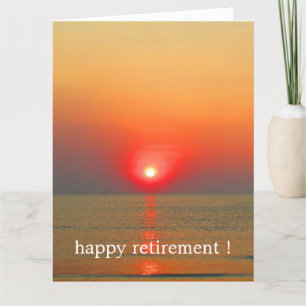 Cartão sol de despedida grande