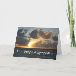 Cartão Sol oceânico