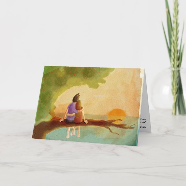 Cartão Sol para a Terra (Frente)