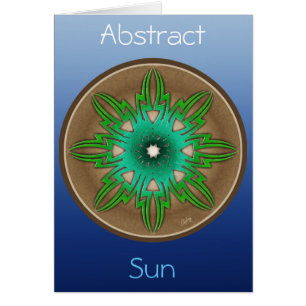 Cartão Sol verde