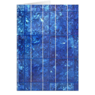 Cartão Solar panel