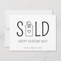 Sold Happy Closure Day Real Estate Heart House