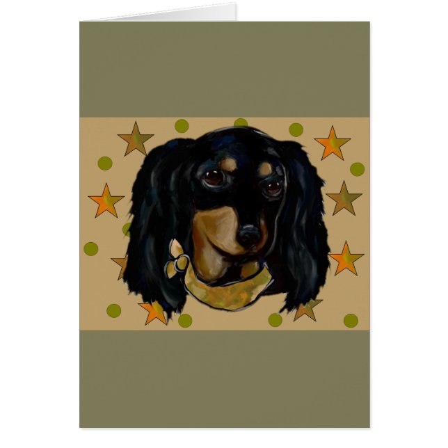 Cartão Soldado Doxie (Frente)