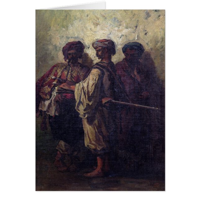 Cartão Soldados búlgaros (Frente)