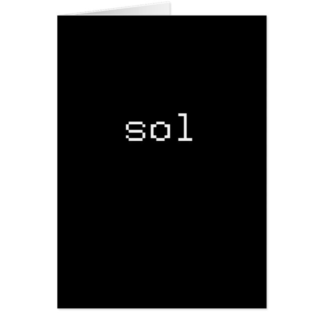 Cartão Solenóide (Frente)