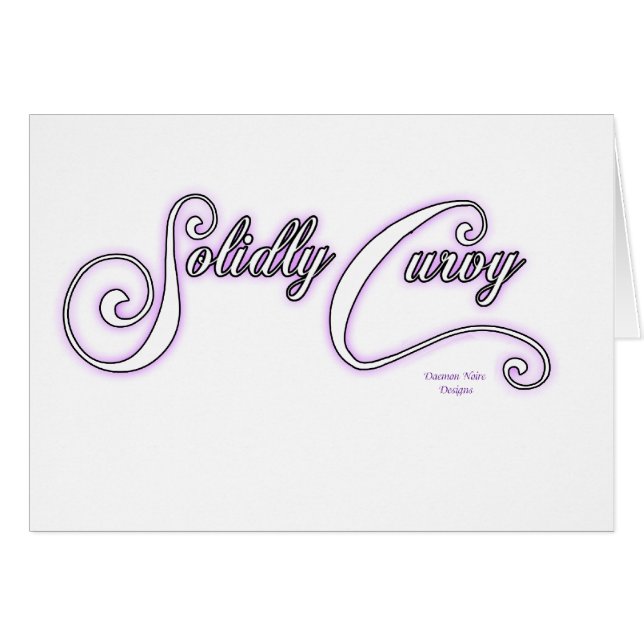 Cartão Solidamente Cyrvy (Frente Horizontal)