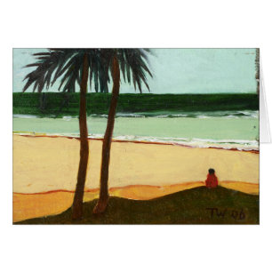Cartão Solidão 2006 do beira-mar
