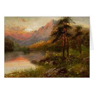 Cartão Solidão das montanhas