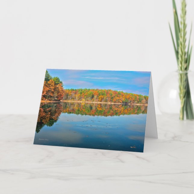 Cartão Solitude-A companion in Nature (Frente)