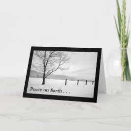 Cartão Solitude Card - Peace on Earth
