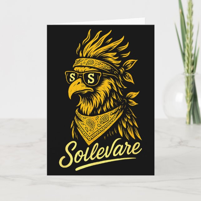 Cartão Sollevare Casa de Elevação, Escola de Doadores Rca (Frente)