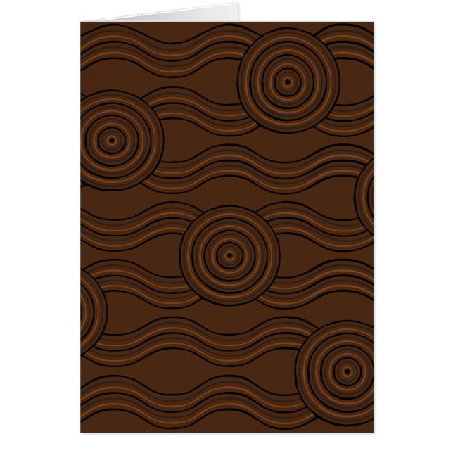 Cartão Solo artístico original (Frente)