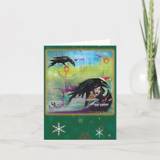 Cartão Solstice Ravens