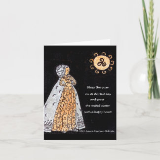 Cartão Solstice Sun and Sovereign