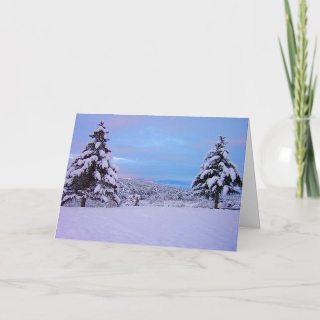 Cartão Solstice Twilight by Cynthia Wenslow (Frente)