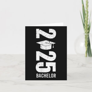 Cartão Solteiros Grau Solteiro 2025 Formando de Bachelor 