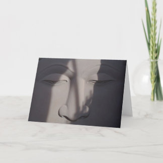 Cartão sombra Buddha