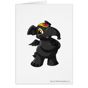 Cartão Sombra de Elephante