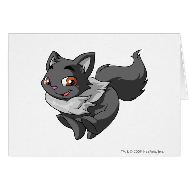 Cartão Sombra de Wocky (Frente Horizontal)