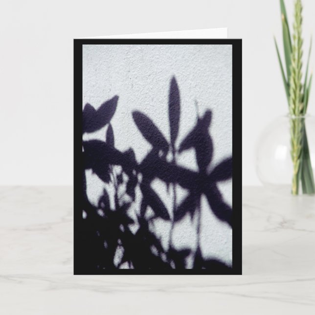 Cartão Sombras (Frente)