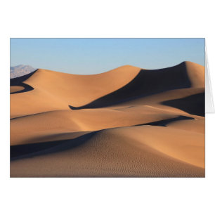 Cartão Sombras incríveis do deserto