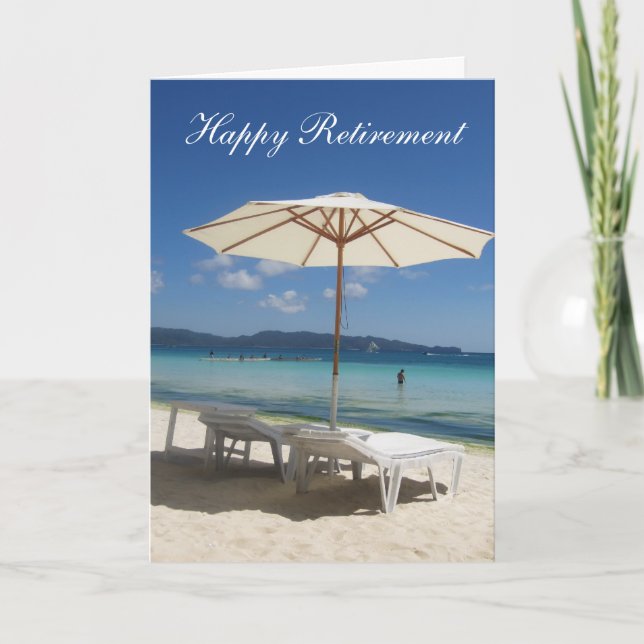 Cartão sombreado azul aposentado (Frente)