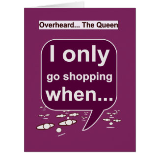 Cartão Somente loja a ajudar para fora