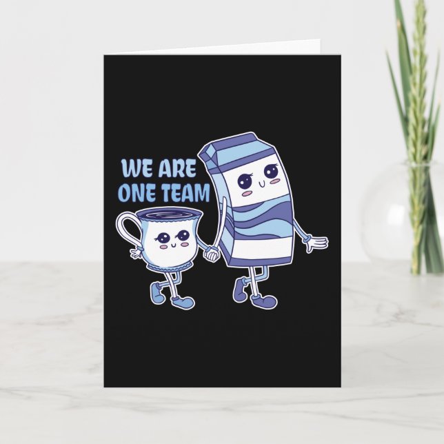 Cartão Somos uma Equipe (Frente)