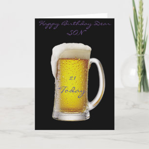 CARTÃO SON 21ST GREETING CARD