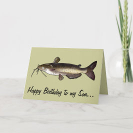 Cartão Son Happy Birthday: Peixe-Pássaro