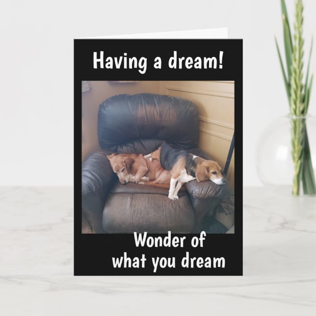 Cartão * SONHAGEM DE COMO CELEBRAR 21ruas* ANIVERSÁRIO (Frente)