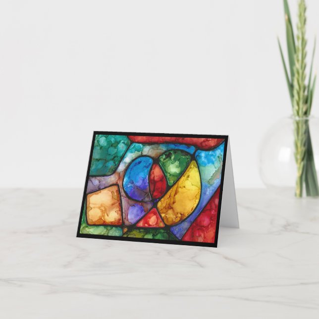 Cartão Sonhando com um aniversário melhor (Frente)