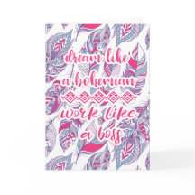 Sonhe como um trabalho boêmico como um chefe