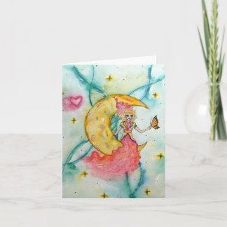 Cartão Sonhe um Notecard ideal pequeno