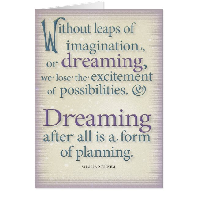 Cartão Sonho (Frente)