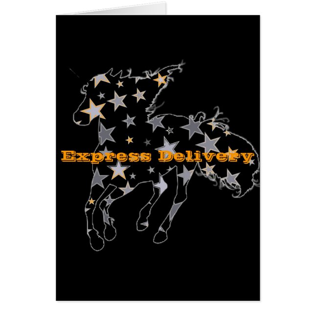 Cartão Sonho algo bonito - entrega expressa (Frente)