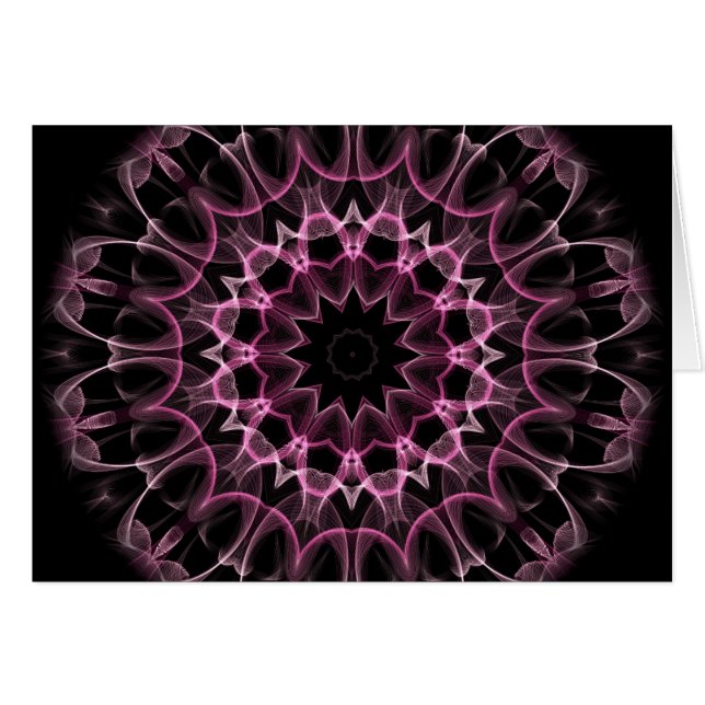 Cartão Sonho cor-de-rosa (Frente Horizontal)