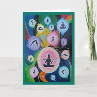 Cartão sonho da ioga