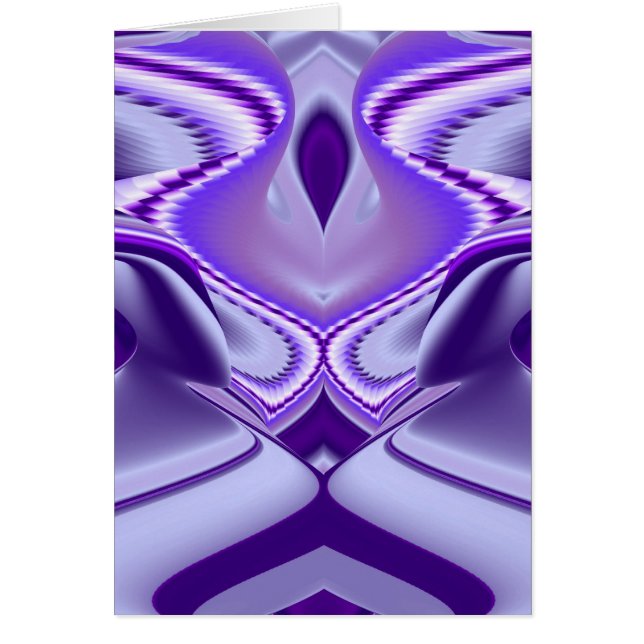 Cartão Sonho de Flor Roxo (Frente)