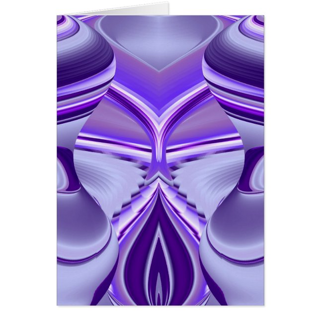 Cartão Sonho de Flor Roxo (Frente)
