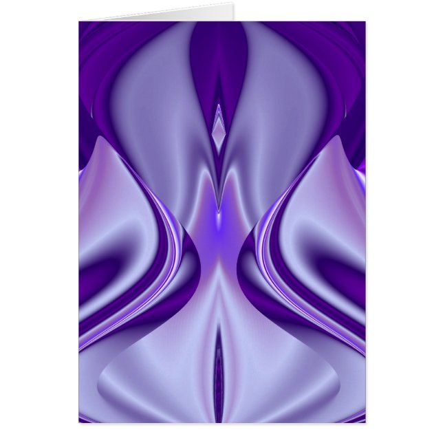 Cartão Sonho de Flor Roxo (Frente)