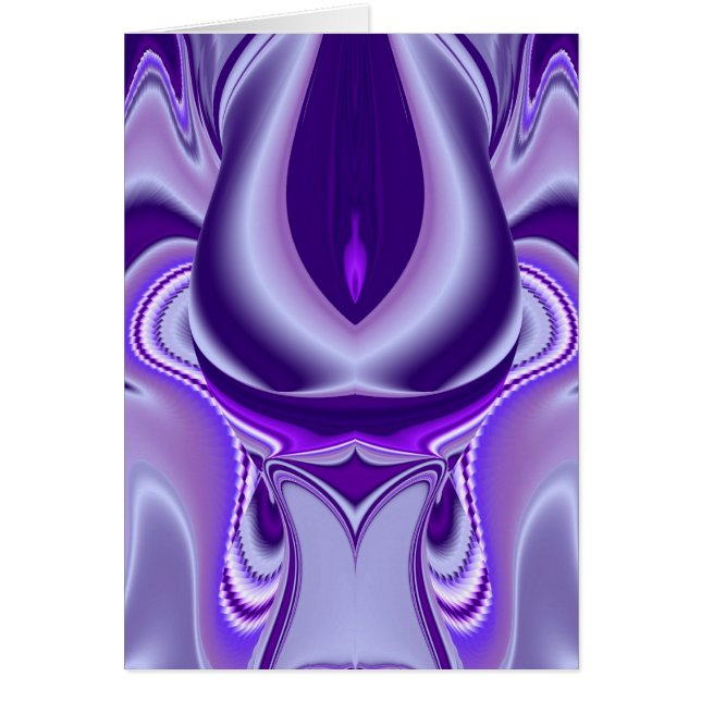 Cartão Sonho de Flor Roxo (Frente)