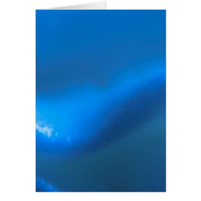 Cartão Sonho de Onda Azul (Frente)