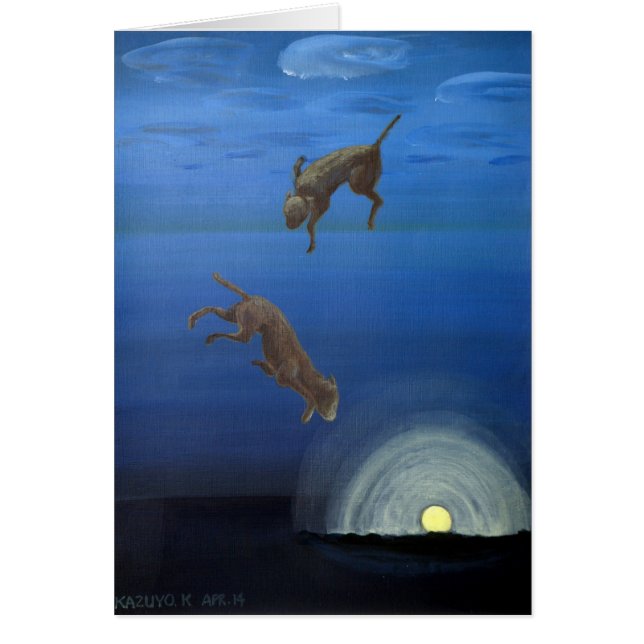 Cartão Sonho na água 1 (Frente)