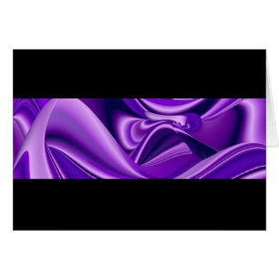 Cartão Sonho Roxo, Abstrato Fantasy Arte Arco-Íris