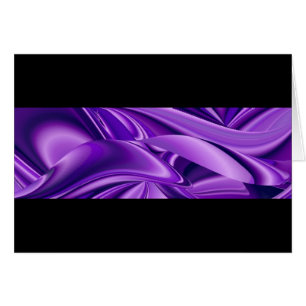 Cartão Sonho Roxo, Abstrato Fantasy Arte Arco-Íris