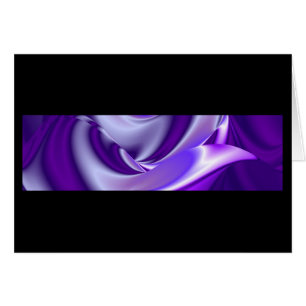 Cartão Sonho Roxo, Abstrato Fantasy Arte Arco-Íris