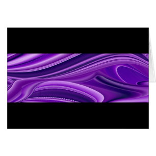 Cartão Sonho Roxo, Abstrato Fantasy Arte Arco-Íris