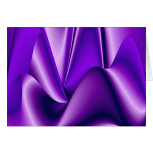 Cartão Sonho Roxo, Abstrato Fantasy Arte Arco-Íris